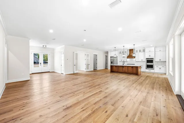 a bathroom with a bathtub and a sink