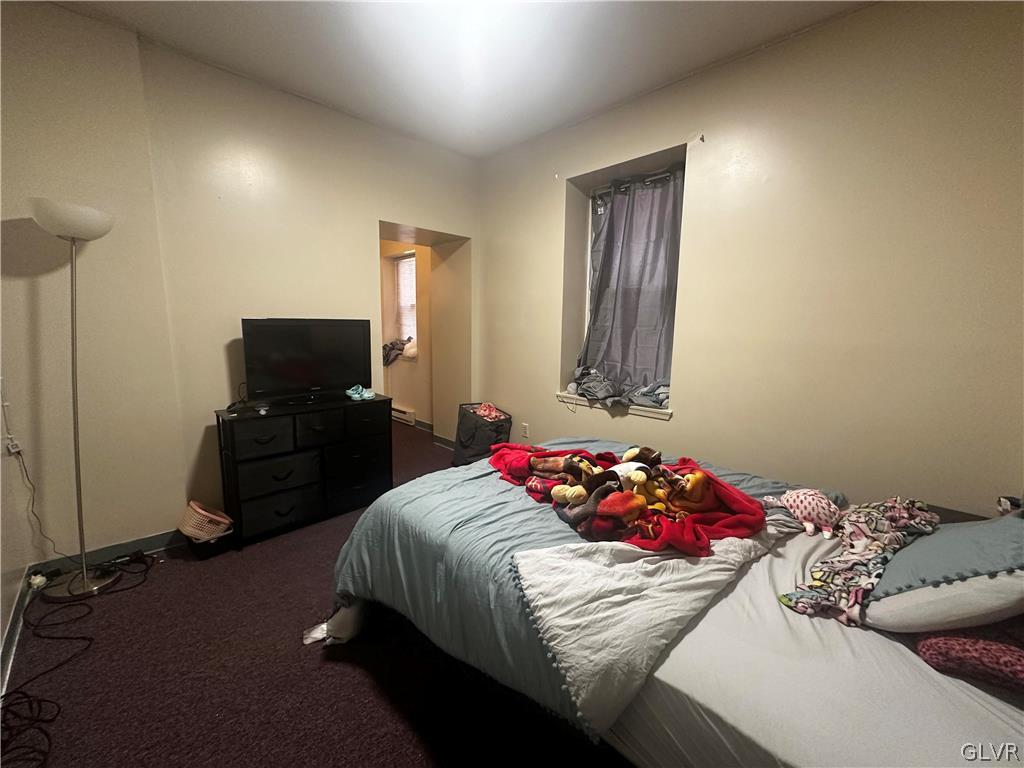 1306 East 4th Street Bethlehem, PA 18015 - Photo 25 of 47 a bedroom with a bed and a flat screen tv