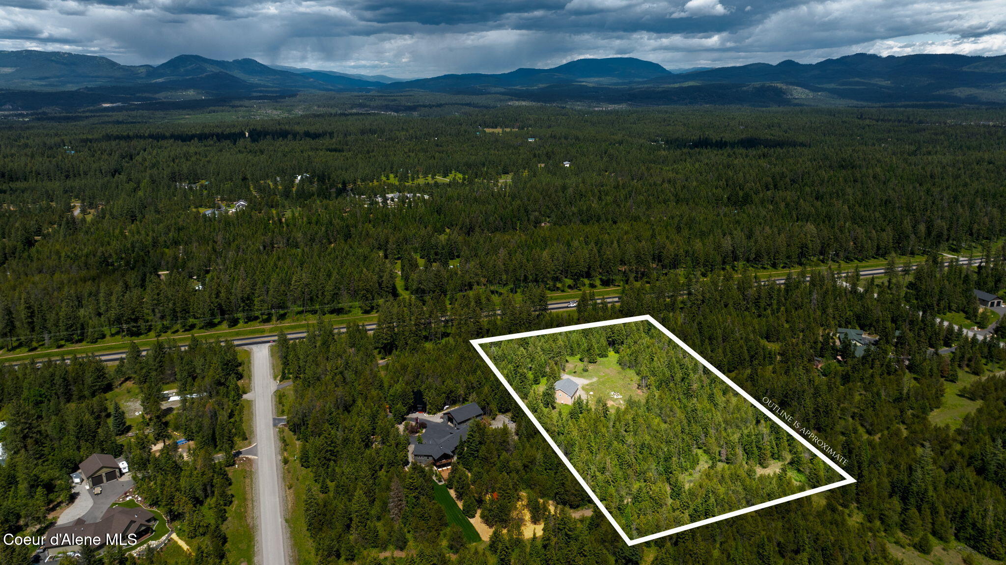 8917 East Riley Loop Athol, ID 83801 - Photo 2 of 32 3-web-or-mls-DJI_0944 outlined