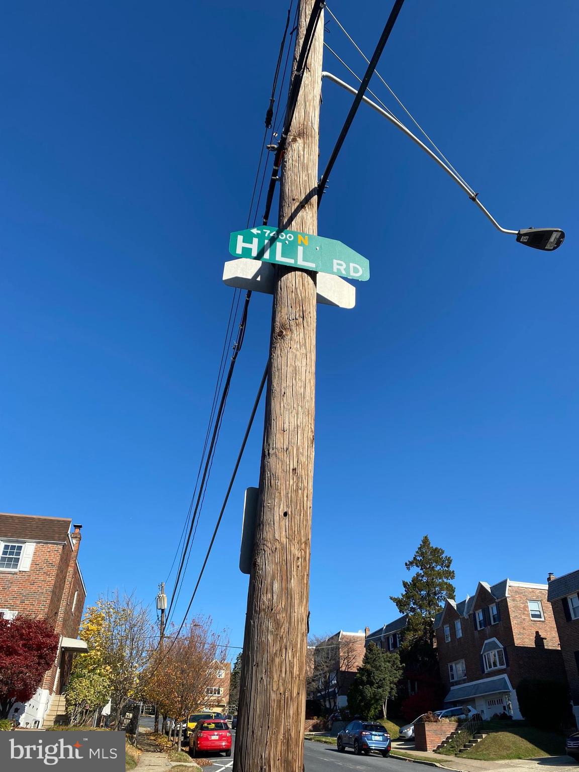7403 Hill Road Philadelphia, PA 19128 - Photo 21 of 27 Sign of a nice street