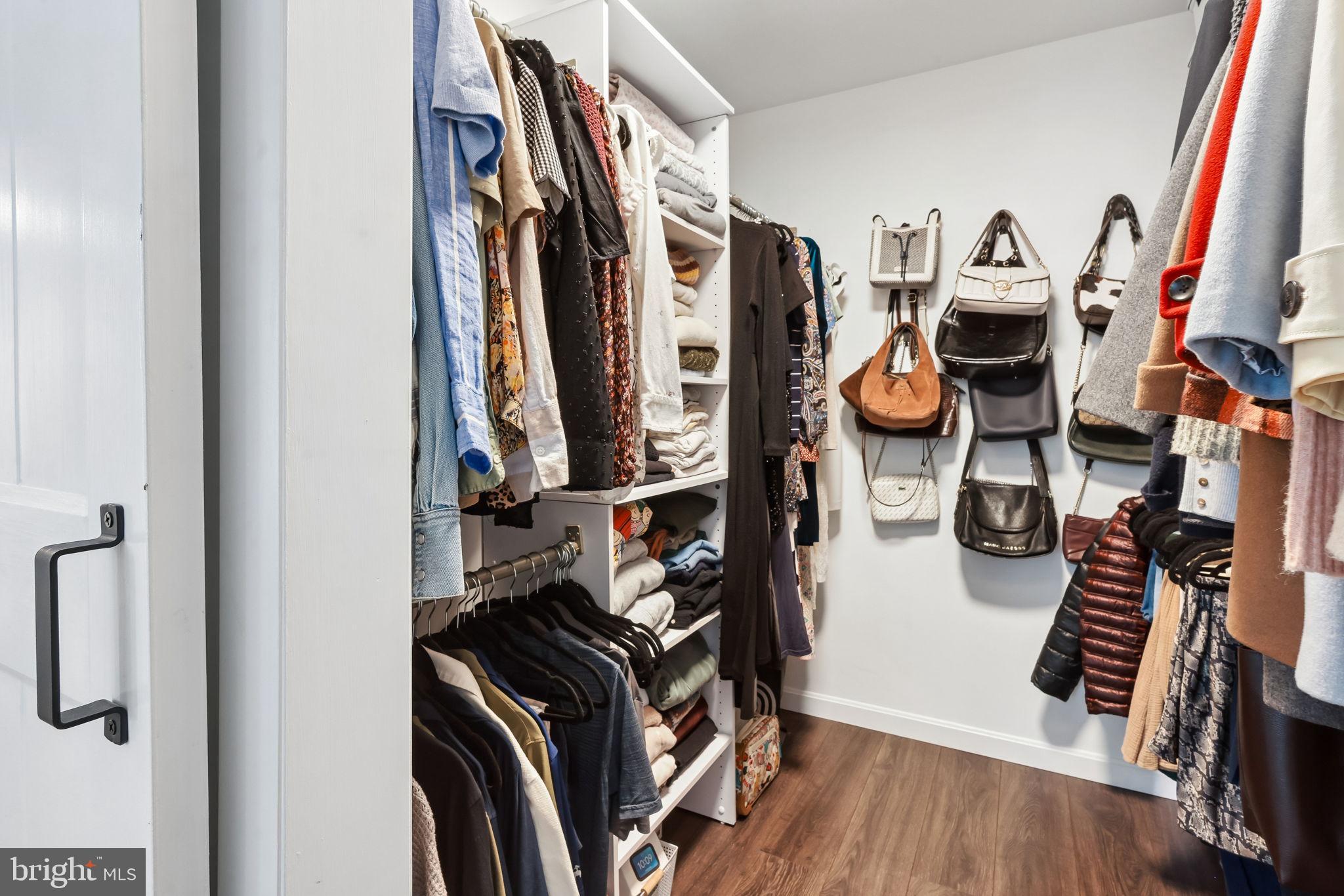 25 South Church Road, Unit 56 Maple Shade, NJ 08052 - Photo 22 of 26 a view of walk in closet with clothes and shoes