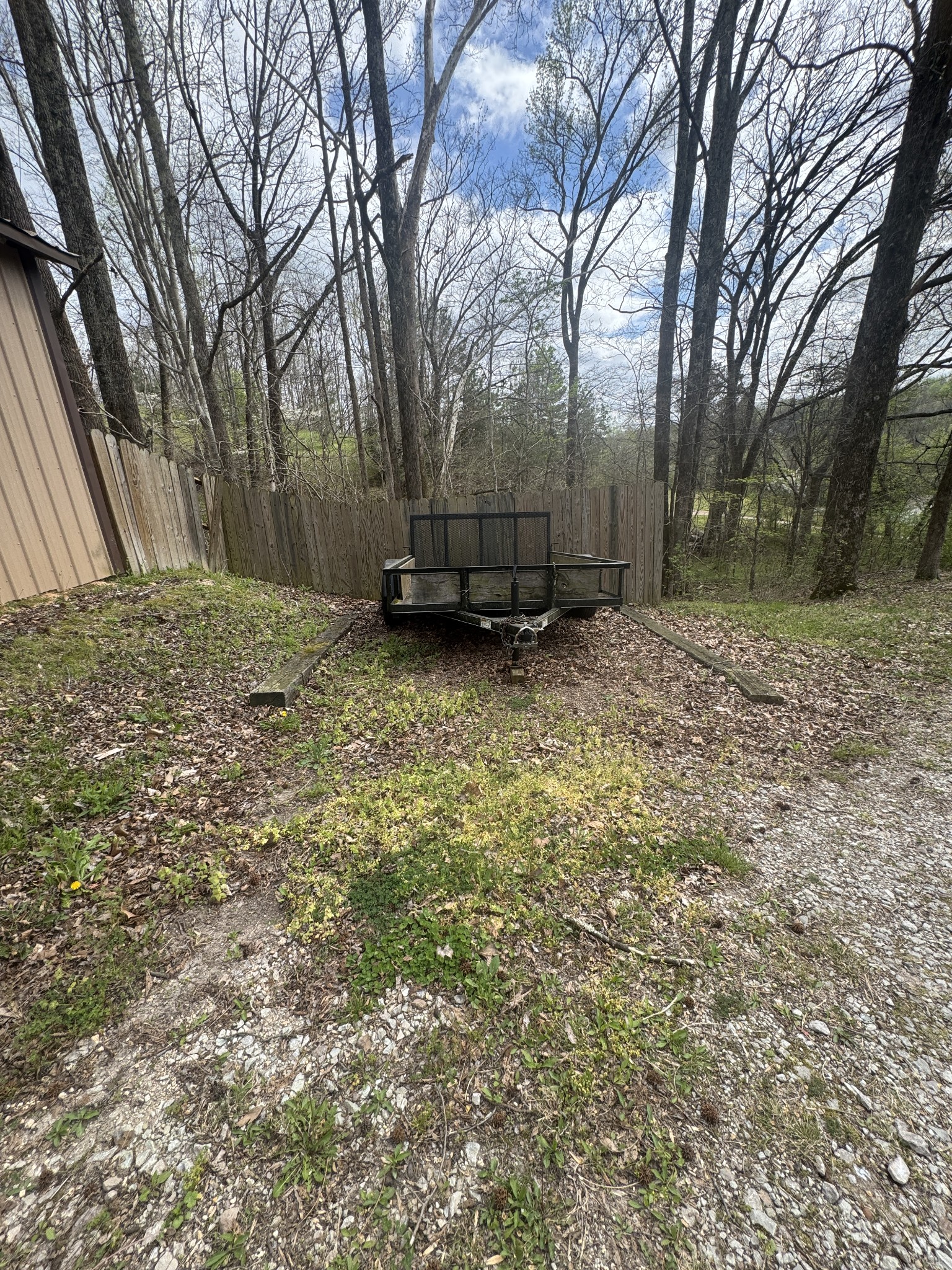 1889 Hinson Springs Road Lobelville, TN 37097 - Photo 39 of 39 a backyard of a house with lots of green space