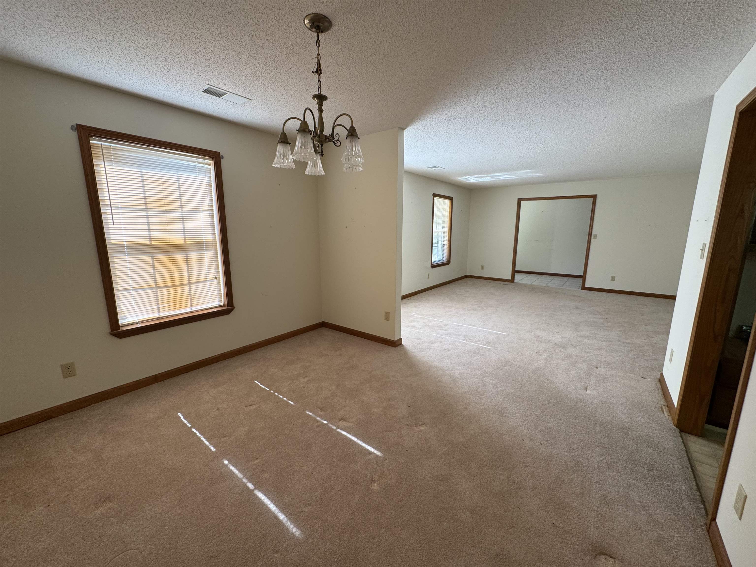 3360 Ebenezer Road Toone, TN 38381 - Photo 13 of 40 an empty room with windows and cabinet