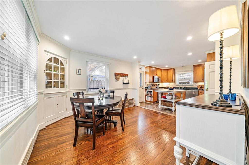 308 Maple Lane Sewickley, PA 15143 - Photo 14 of 40 a view of a dining room with furniture and wooden floor