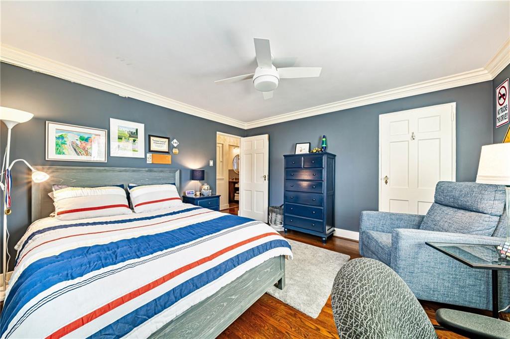 308 Maple Lane Sewickley, PA 15143 - Photo 32 of 40 a bedroom with a bed and dresser with the floor