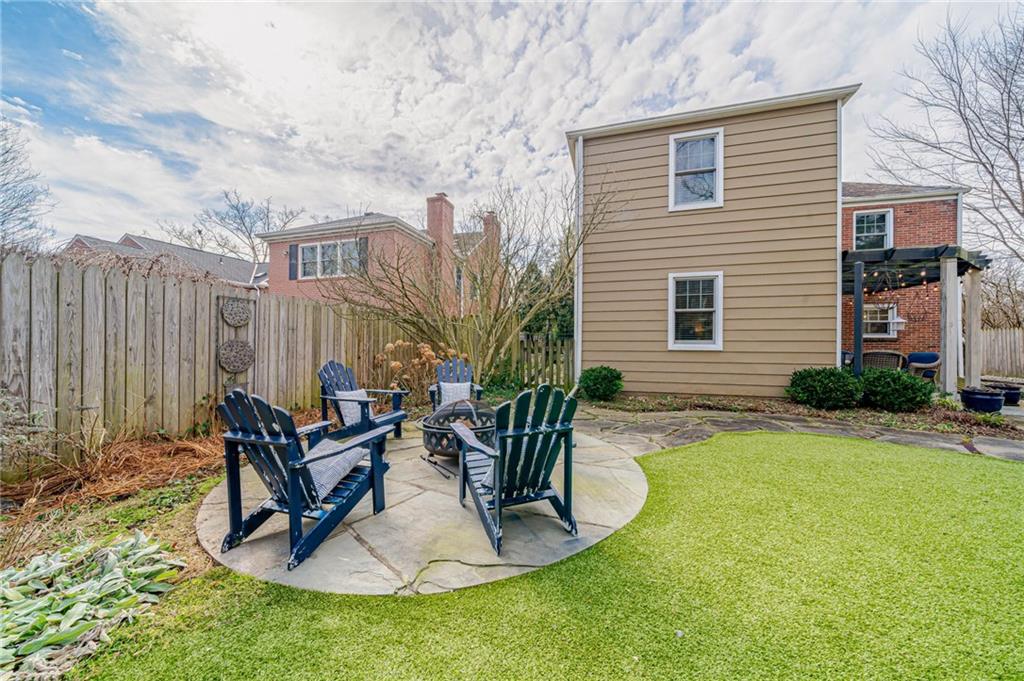 308 Maple Lane Sewickley, PA 15143 - Photo 37 of 40 a view of a dinning table and chairs in the patio