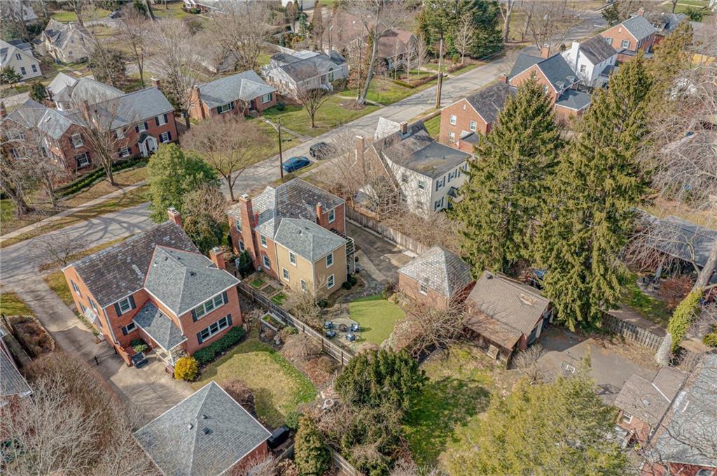 308 Maple Lane Sewickley, PA 15143 - Photo 38 of 40 an aerial view of residential house with outdoor space