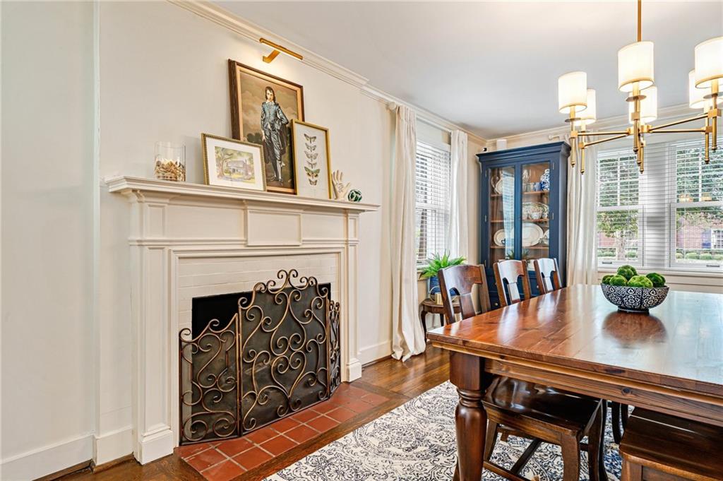 308 Maple Lane Sewickley, PA 15143 - Photo 7 of 40 a view of a dining room with furniture window and wooden floor