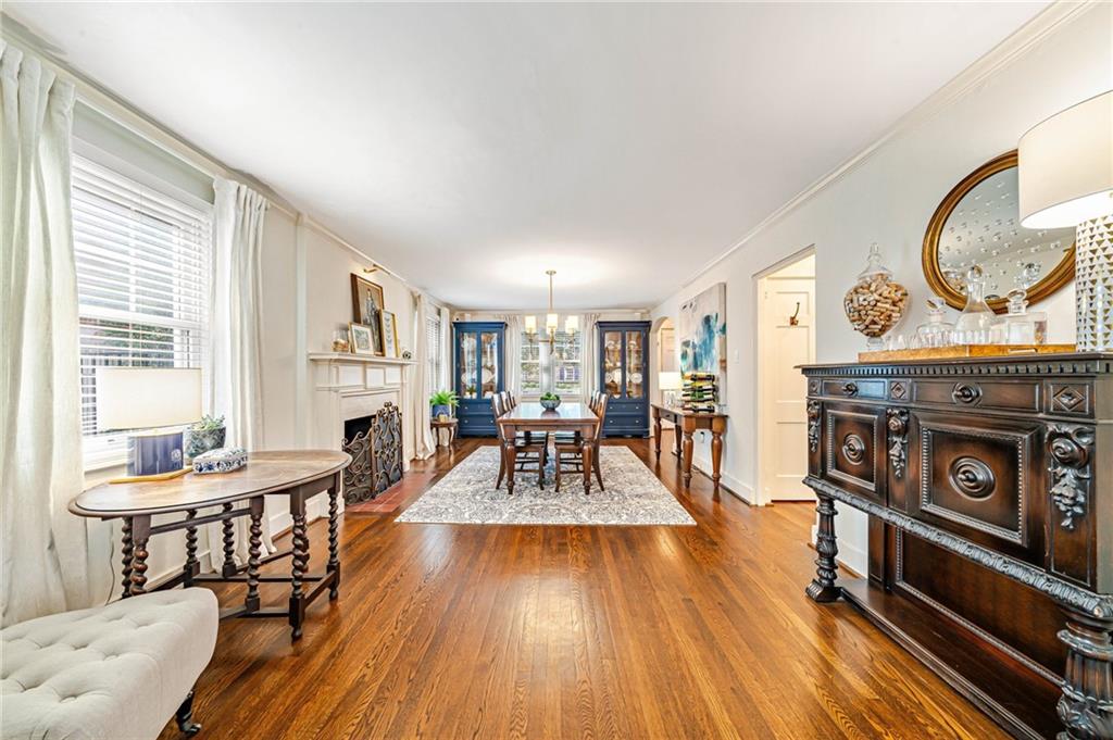 308 Maple Lane Sewickley, PA 15143 - Photo 9 of 40 a view of a livingroom with furniture and a flat screen tv