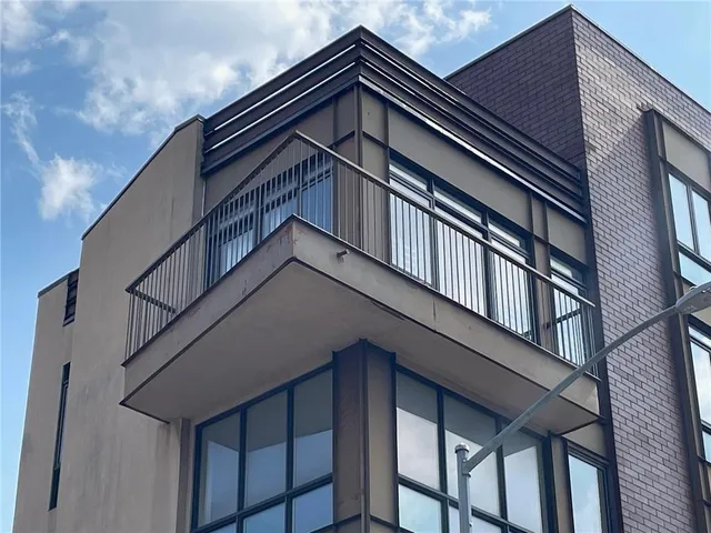 a view of a house with a window