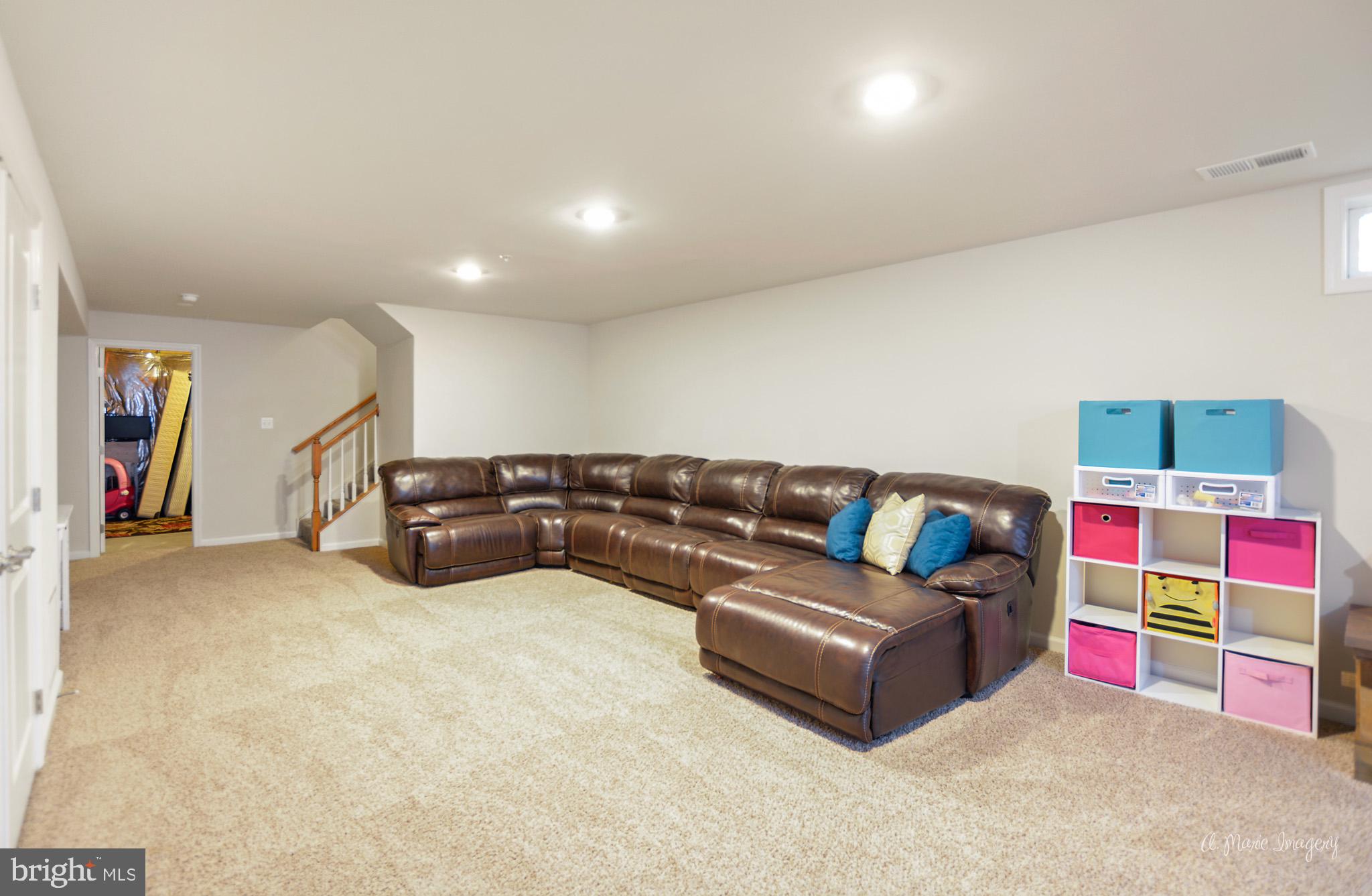 9162 Bealls Farm Road Frederick, MD 21704 - Photo 45 of 68 Recessed lights and upgraded carpet