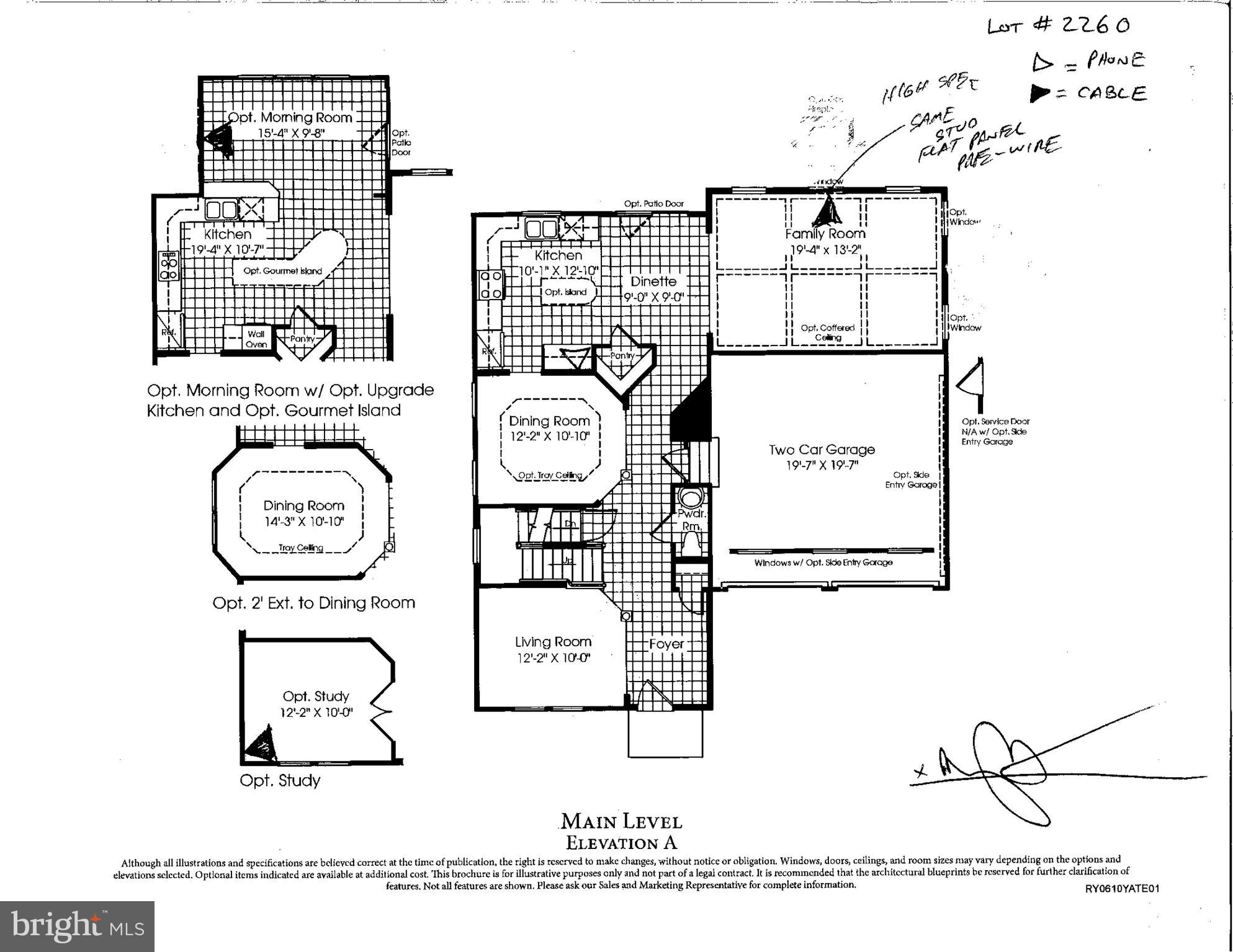 9162 Bealls Farm Road Frederick, MD 21704 - Photo 66 of 68 Floor plan - Main Level w/upgraded options