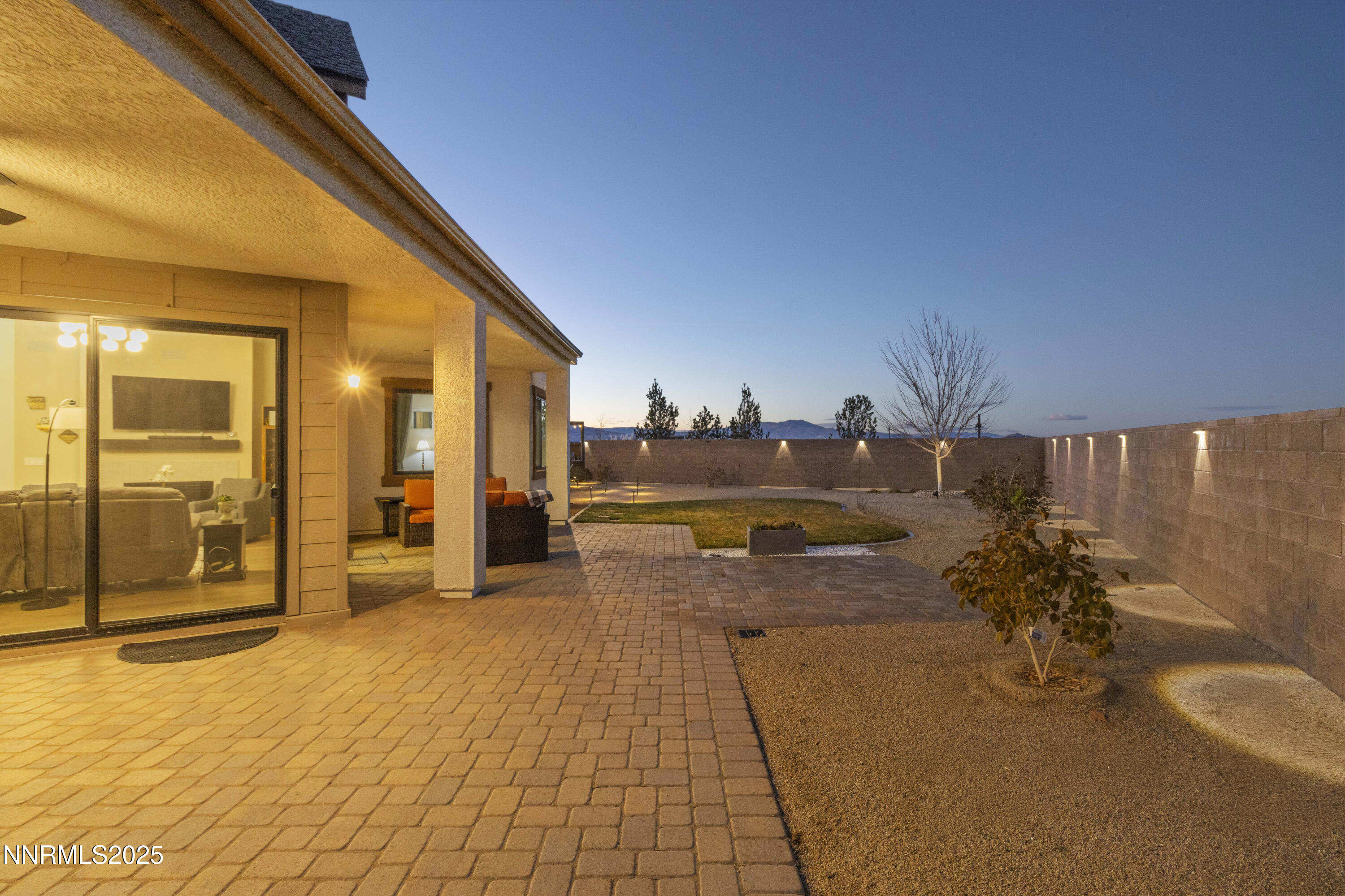 13510 Water Willow Street Reno, NV 89521 - Photo 50 of 56 13510 Water Willow St 61 Backyard Dusk 1