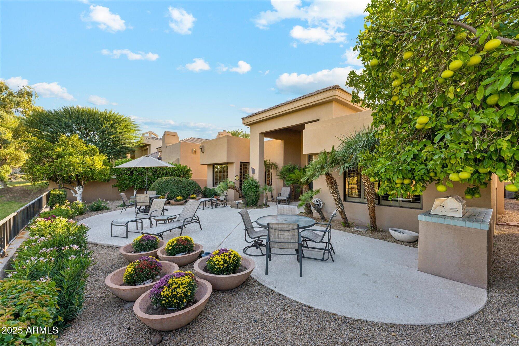 7425 East Gainey Ranch Road, Unit 30 Scottsdale, AZ 85258 - Photo 38 of 55 Backyard