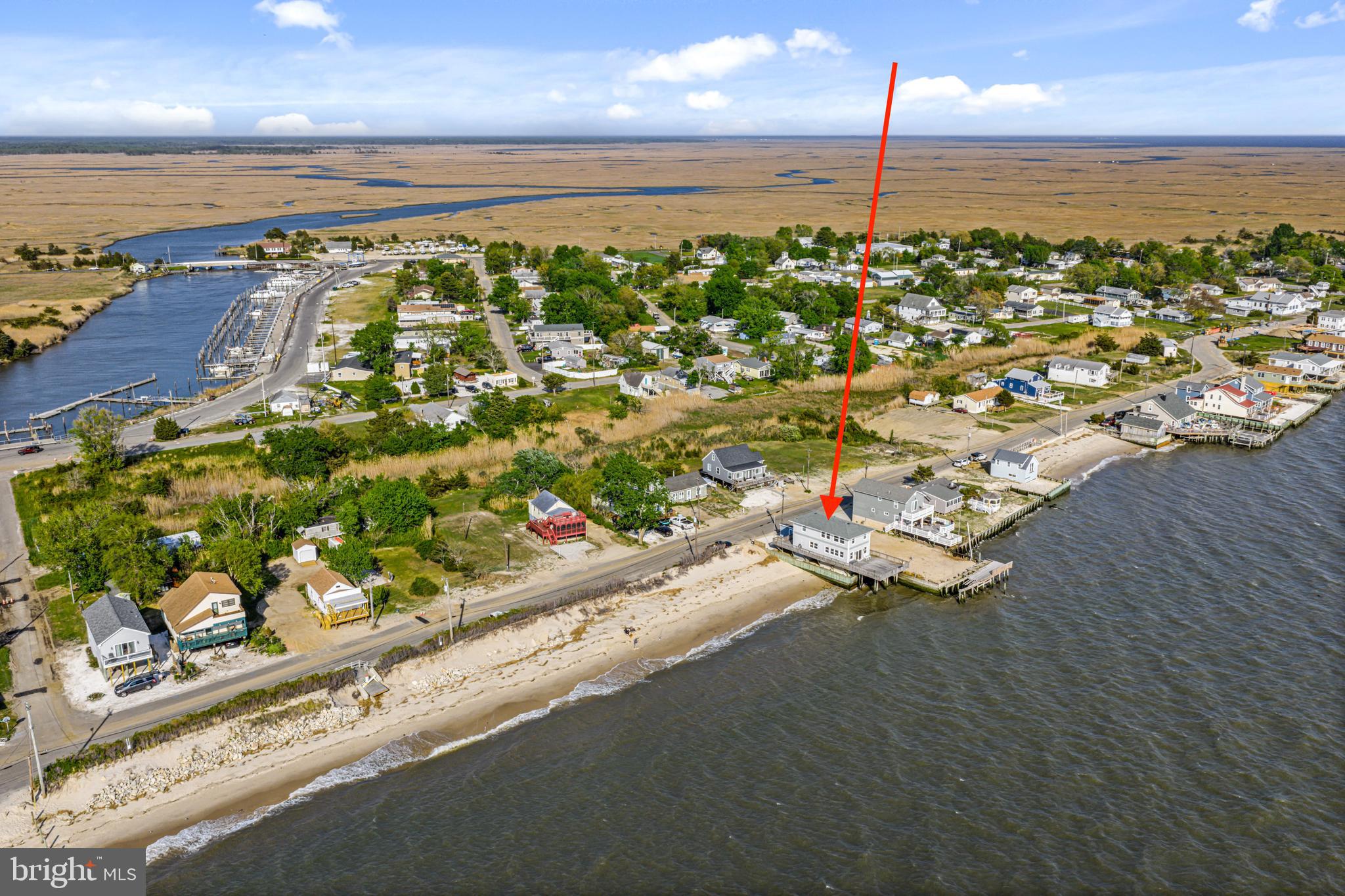 94 Delaware Avenue Fortescue, NJ 08321 - Photo 28 of 31 an aerial view of a city