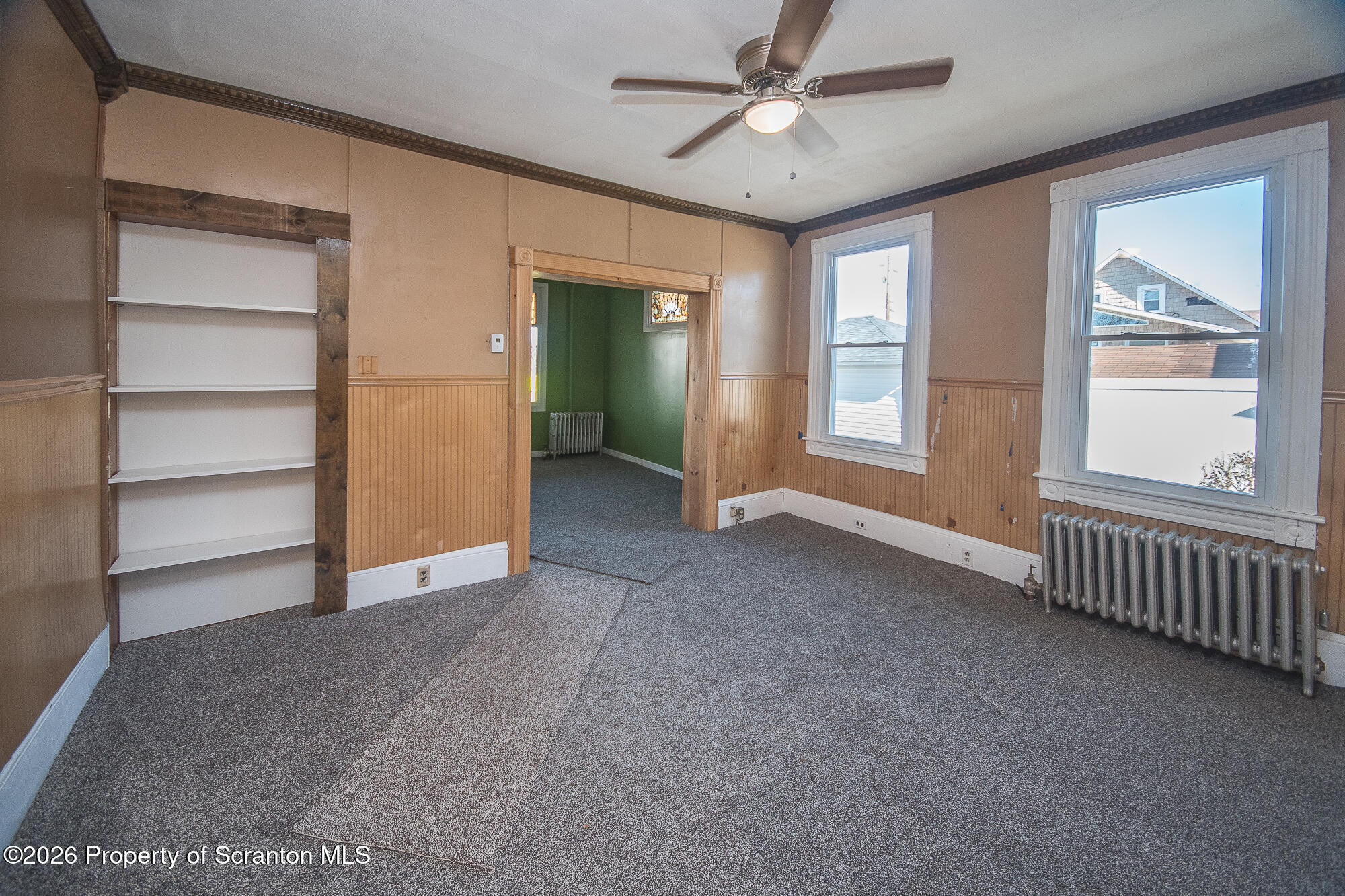 8 Stout Street Pittston, PA 18640 - Photo 8 of 25 a view of an empty room with a window
