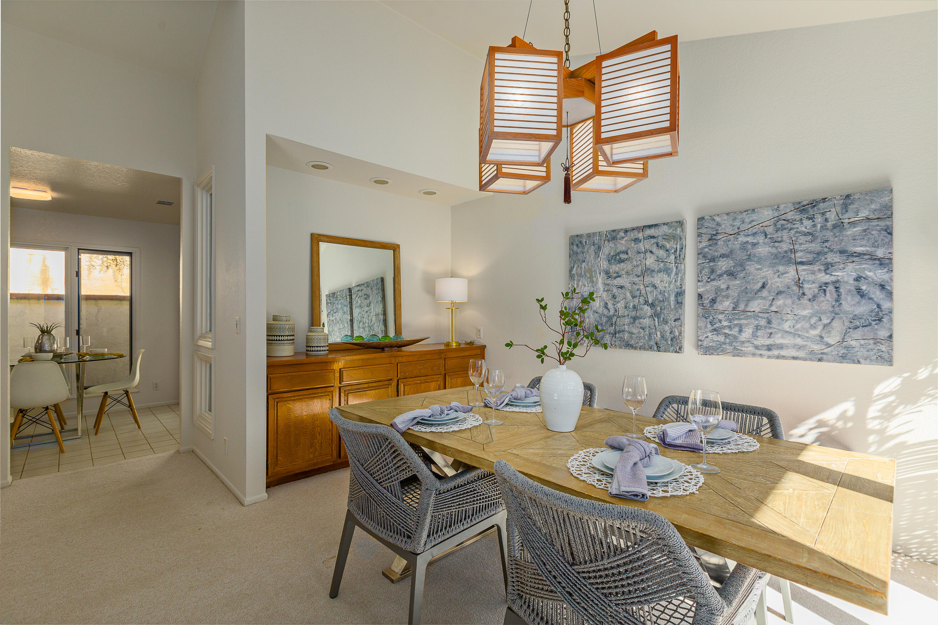 1532 Manitou Road Santa Barbara, CA 93105 - Photo 6 of 20 a dining room with furniture and a table