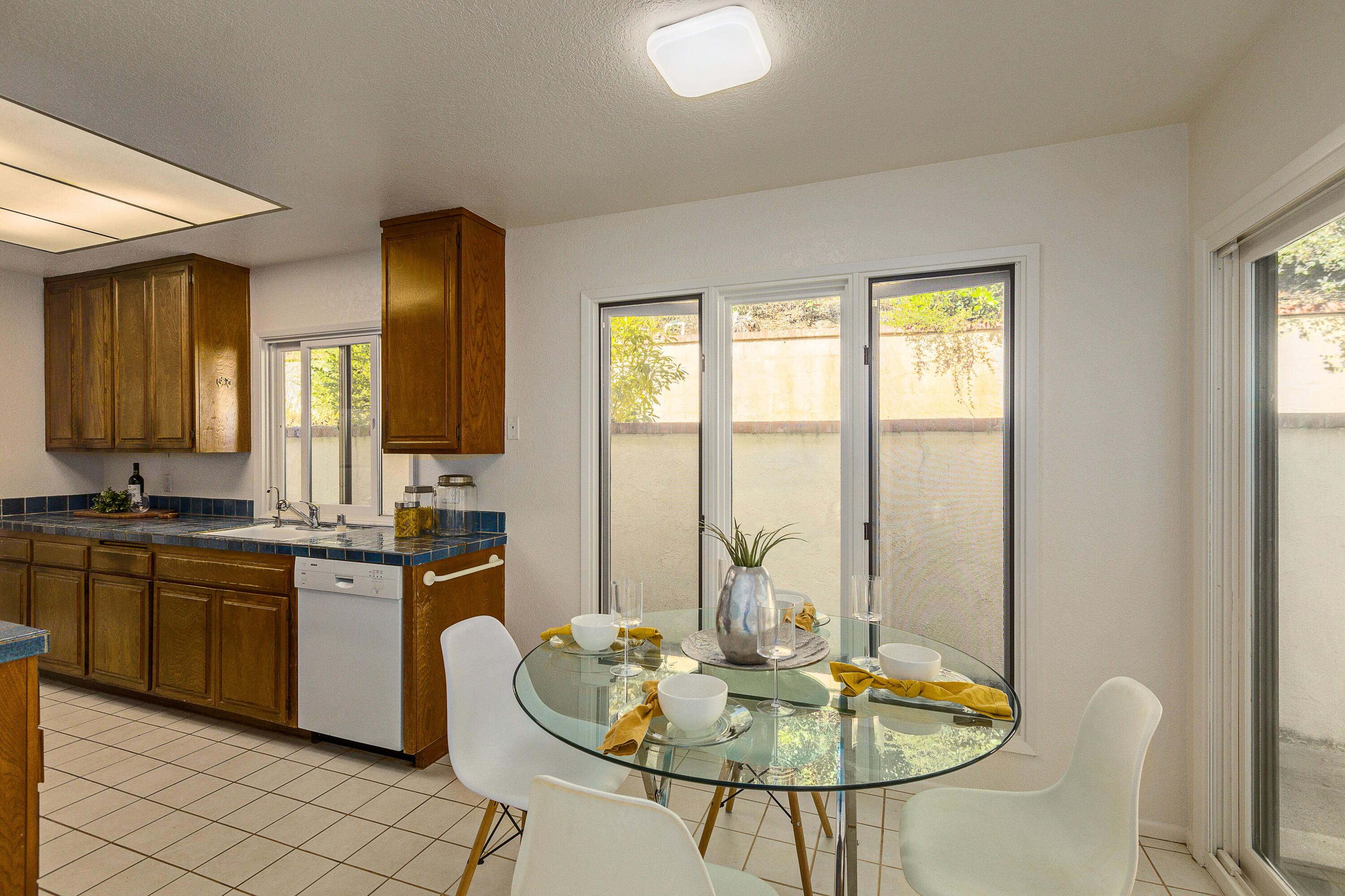 1532 Manitou Road Santa Barbara, CA 93105 - Photo 7 of 20 a kitchen with a table and chairs