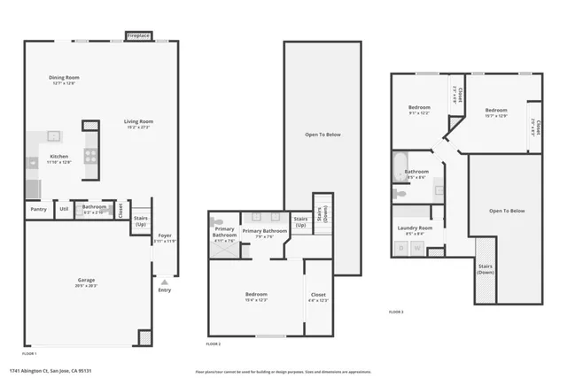 $1,198,000 | 1741 Abington Court, San Jose, CA 95131