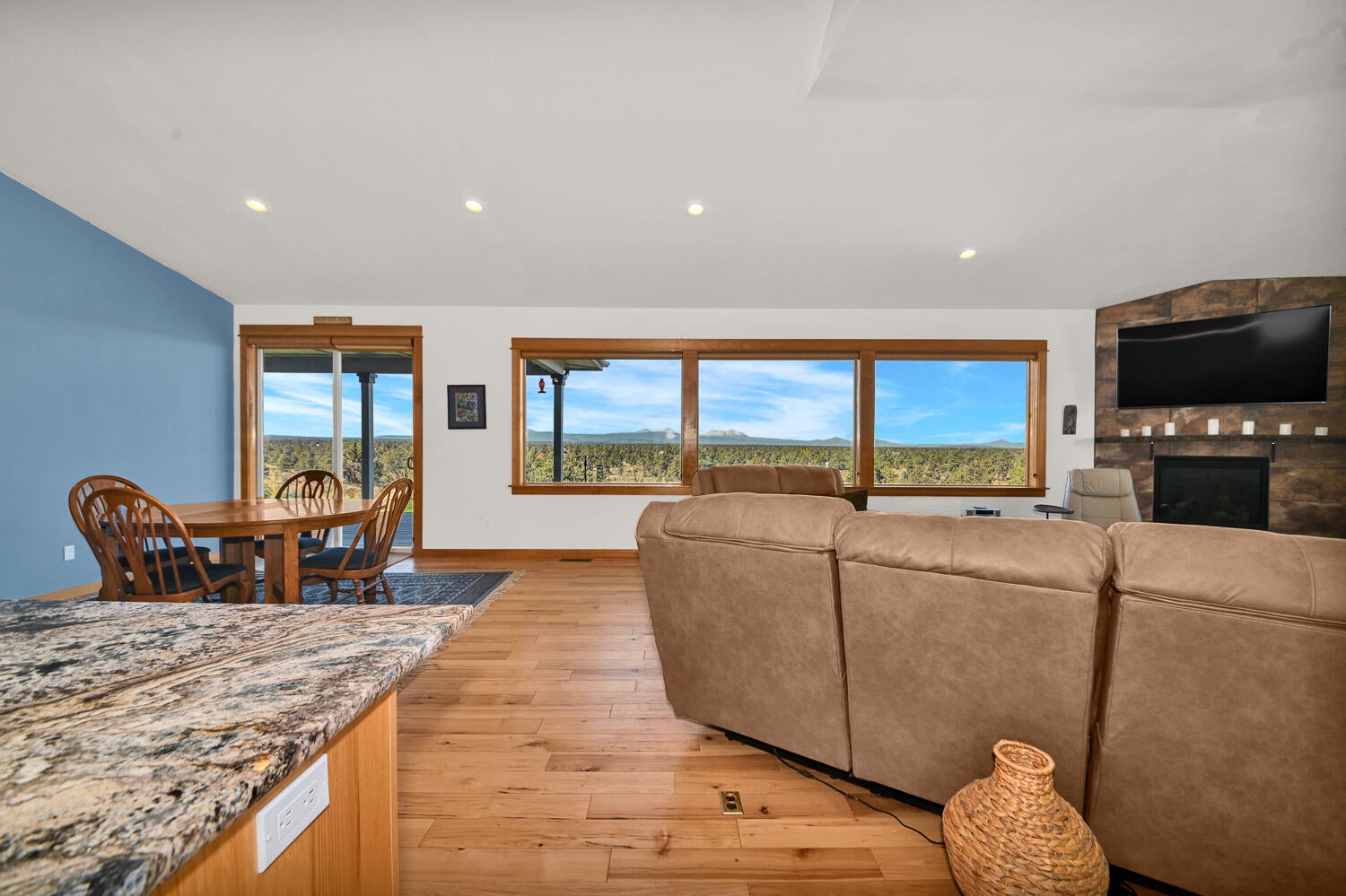 62860 Deschutes Road Bend, OR 97701 - Photo 6 of 34 Hardwood floors throughout the Living and Dining Areas