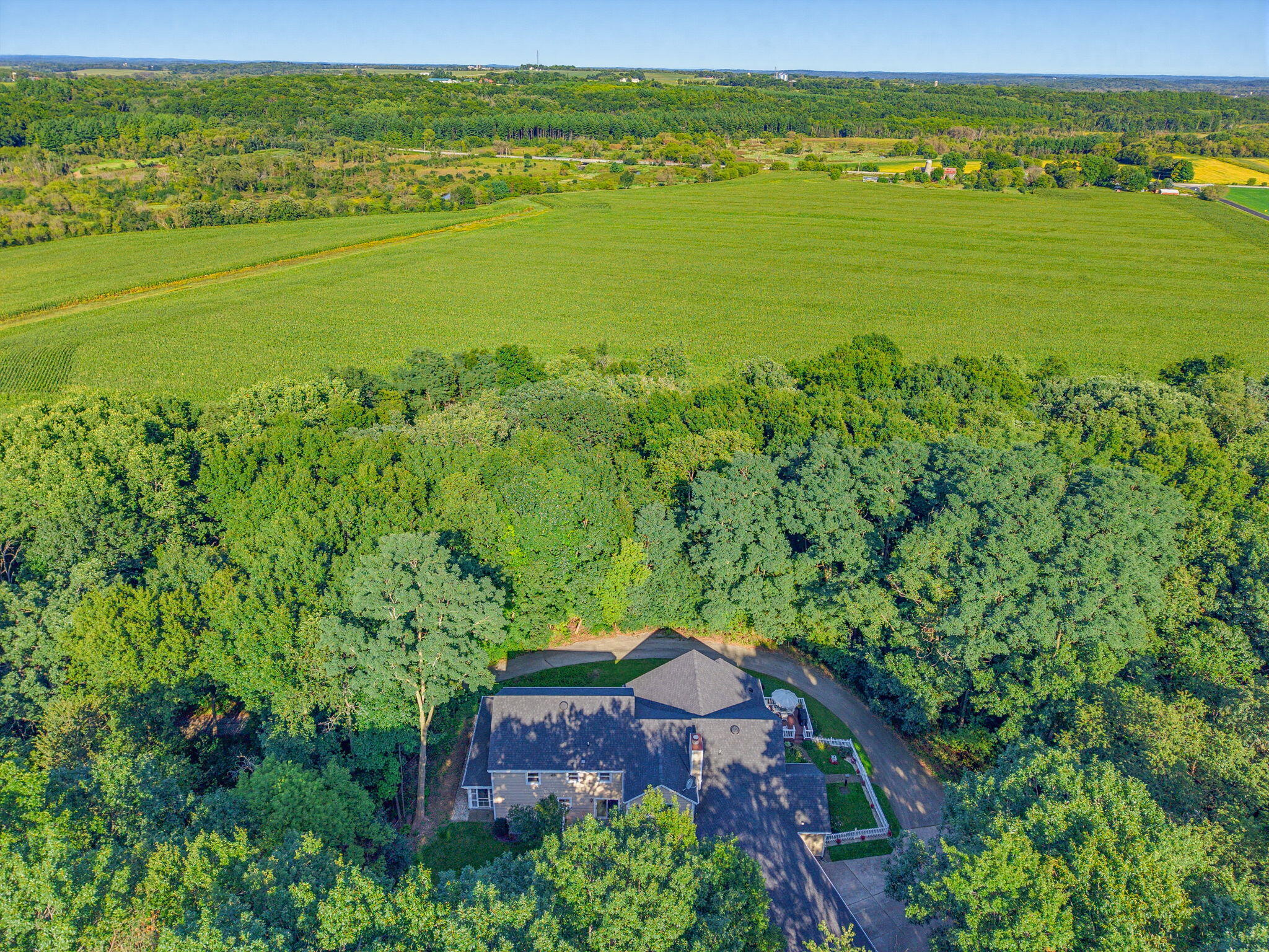 W2254 Kniep Road Spring Prairie, WI 53121 - Photo 4 of 81 Aerial