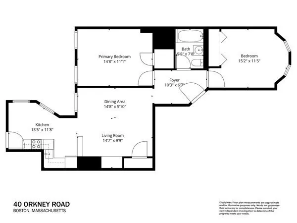 $510,000 | 40 Orkney Road, Unit 1, Boston, MA 02135