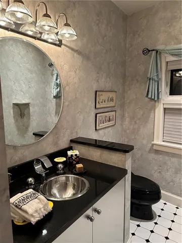 a room with storage and utility