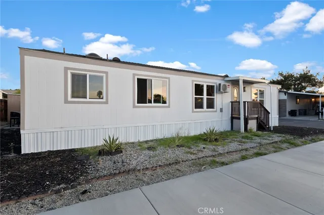 a house view with a backyard space