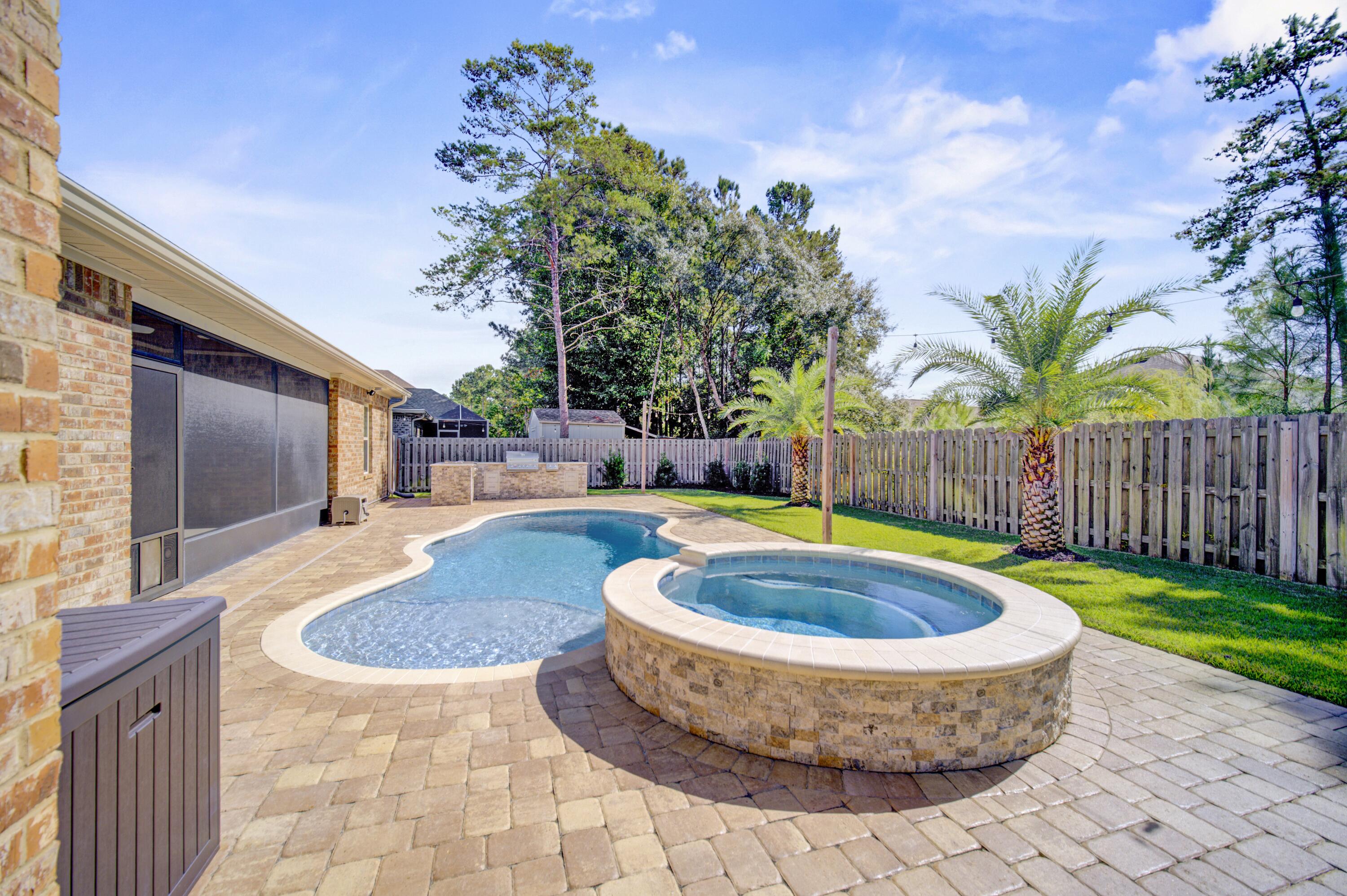 136 Buxtons Way Freeport, FL 32439 - Photo 46 of 59 a view of outdoor space yard and swimming pool