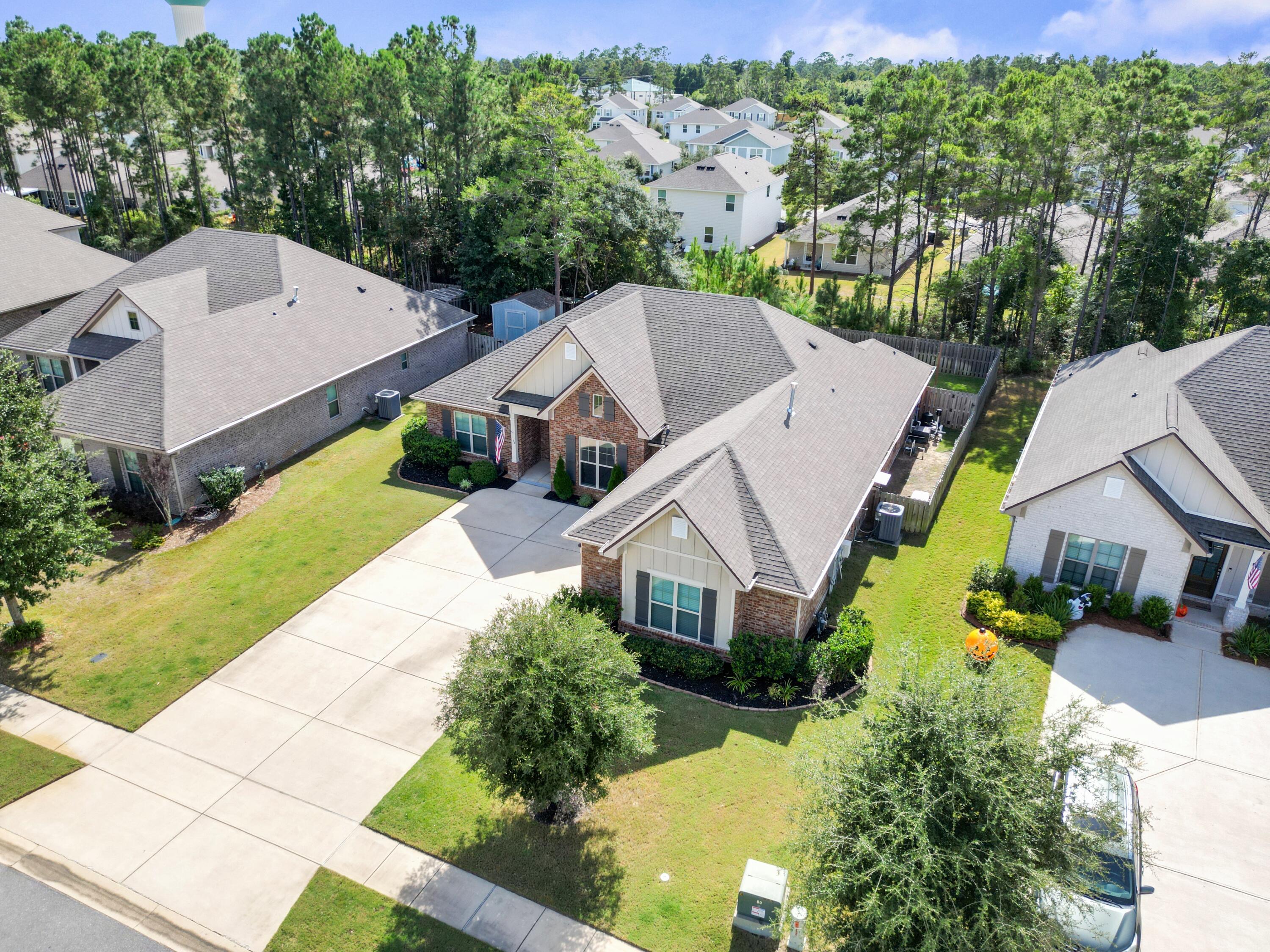 136 Buxtons Way Freeport, FL 32439 - Photo 49 of 59 an aerial view of a house