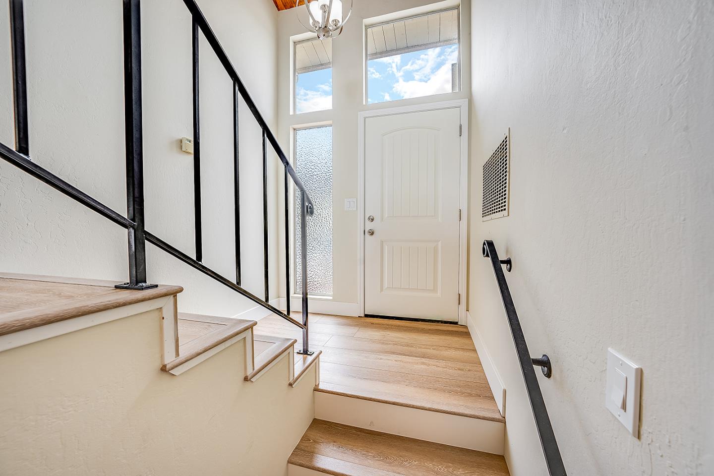 1695 Seascape Boulevard Aptos, CA 95003 - Photo 65 of 87 a view of staircase with railing and white walls