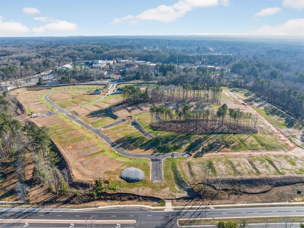4286 Gaydon Road Powder Springs, GA 30127 - Photo 4 of 4 an aerial view of residential houses with outdoor space