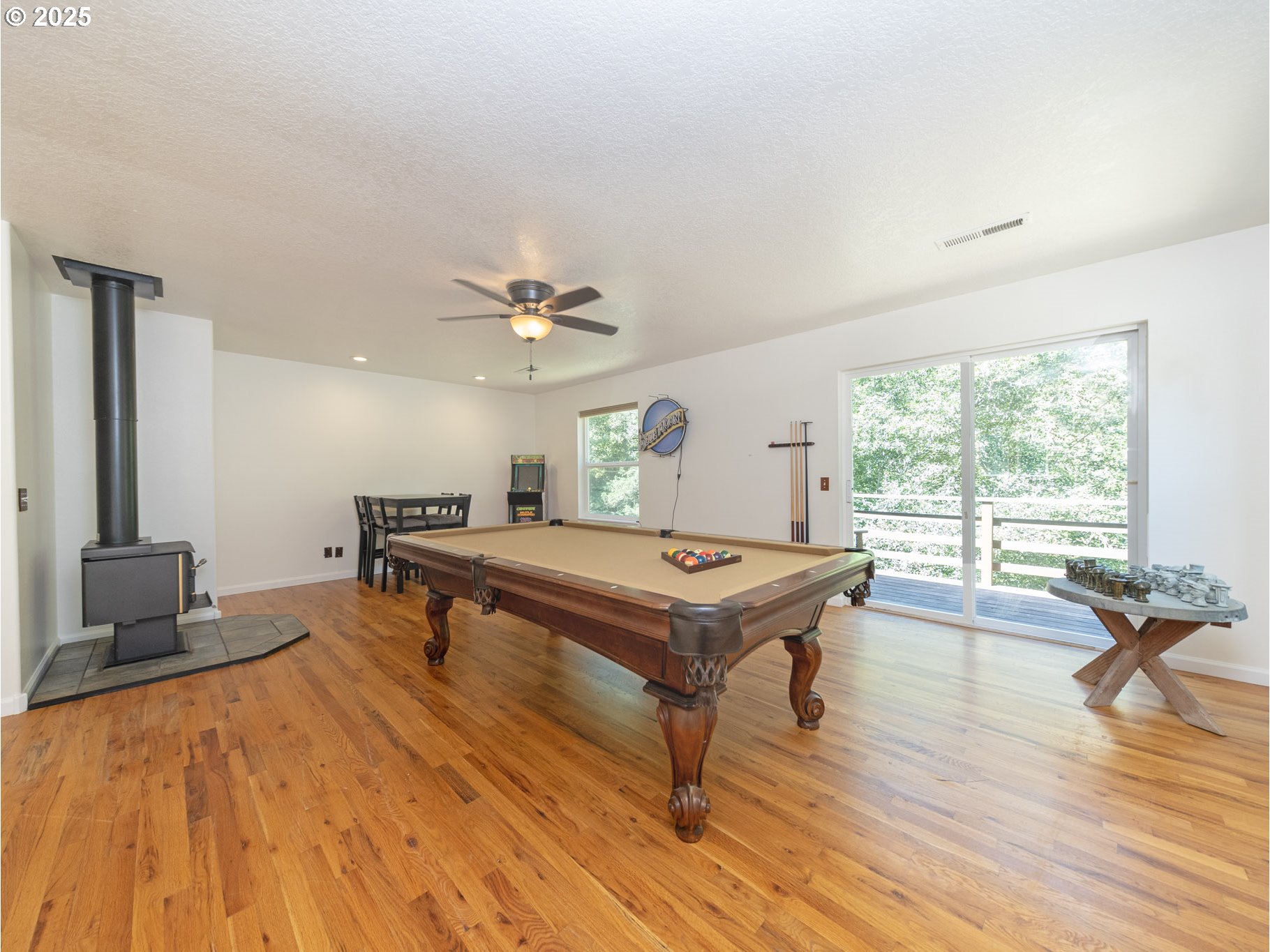 64977 Nehalem Highway North Vernonia, OR 97064 - Photo 24 of 48 a room with pool table and windows