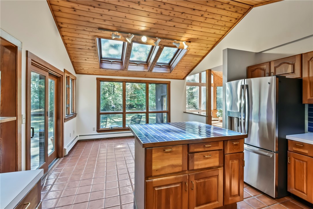 55 Ridge Drive Exeter, RI 02822 - Photo 6 of 37 Kitchen, dining area, slider to back deck
55 Ridge Dr Exeter, RI 02822