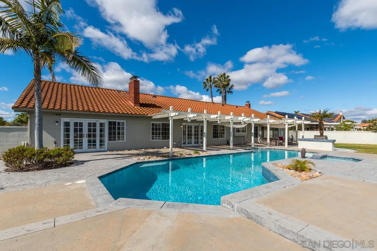 14134 Palisades Drive Poway, CA 92064 - Photo 30 of 32 a view of a house with a swimming pool