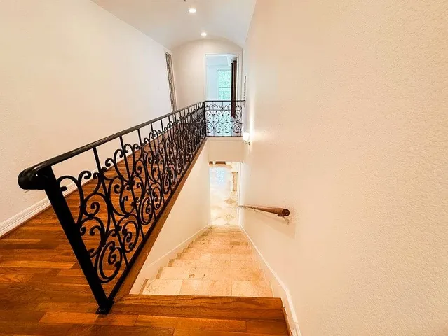 a view of wooden floor in a room