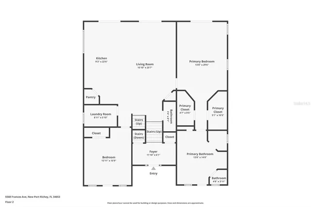 a picture of a floor plan