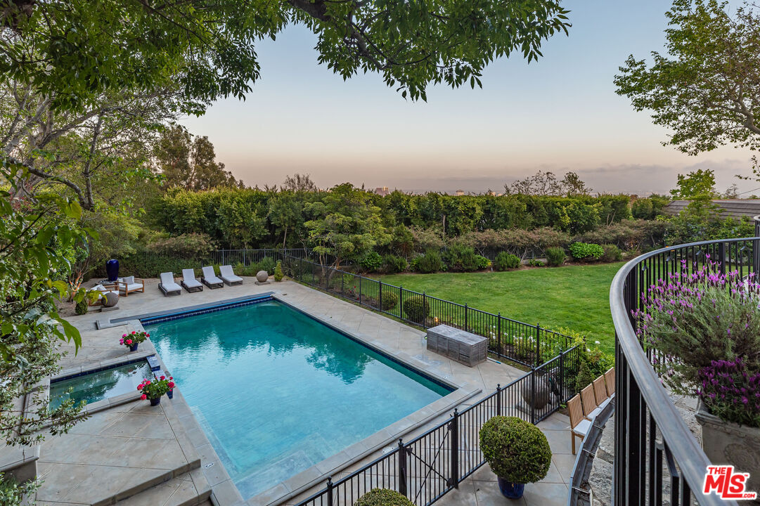 1756 Correa Way Los Angeles, CA 90049 - Photo 8 of 38 an aerial view of a house having outdoor space