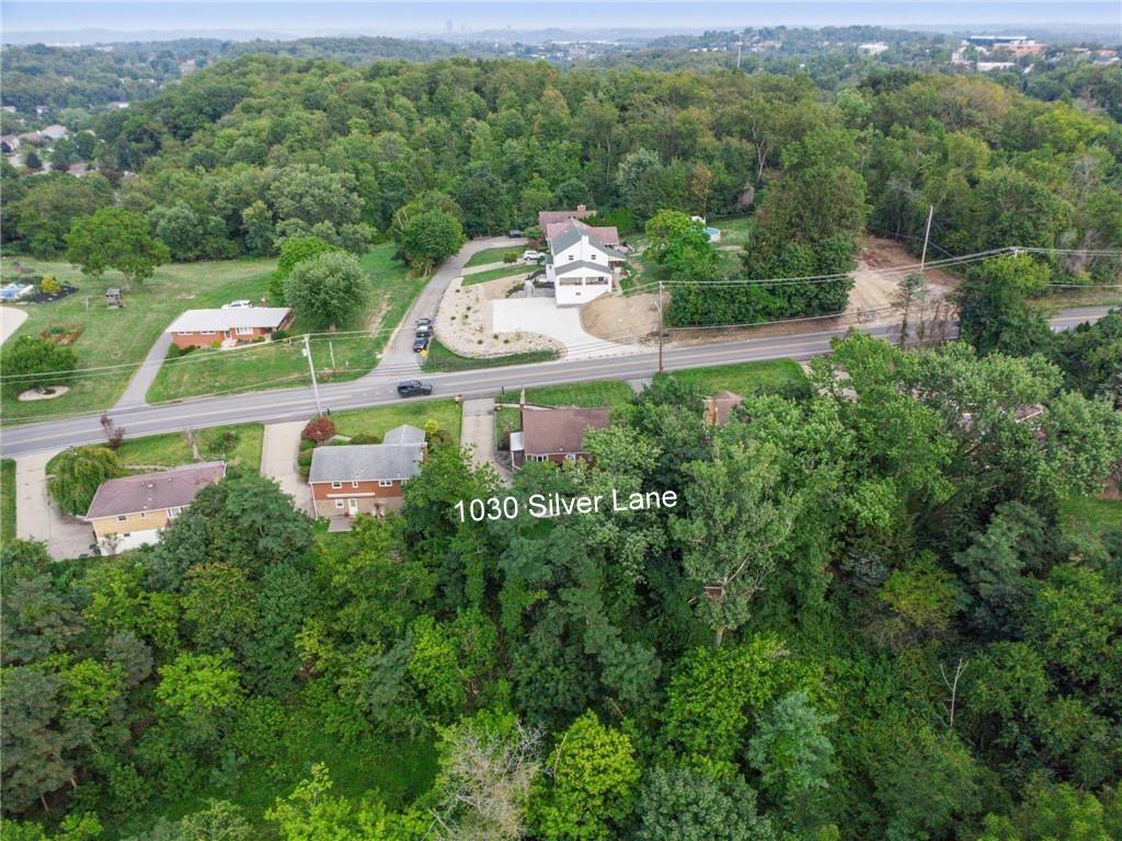 1013 Silver Lane McKees Rocks, PA 15136 - Photo 32 of 33 Drone Shot Behind the Property