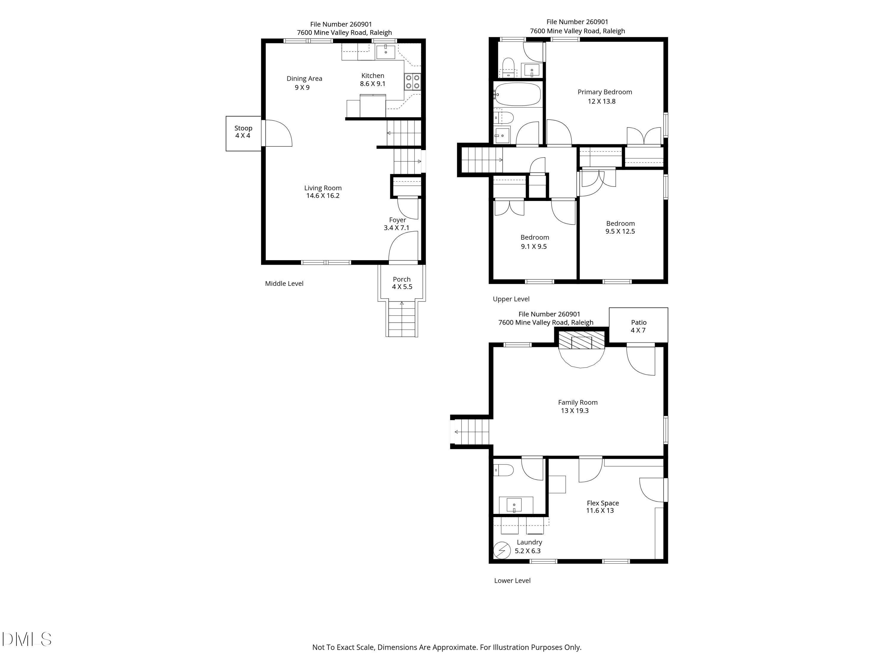7600 Mine Valley Road Raleigh, NC 27615 - Photo 51 of 51 260901 floorplan
