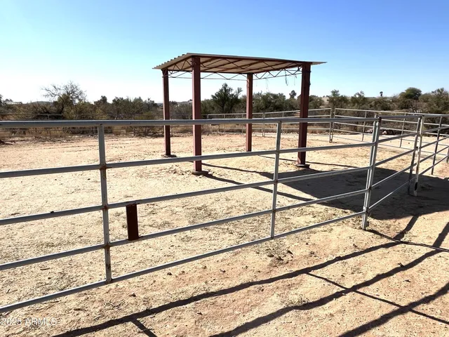 a view of yard with trees