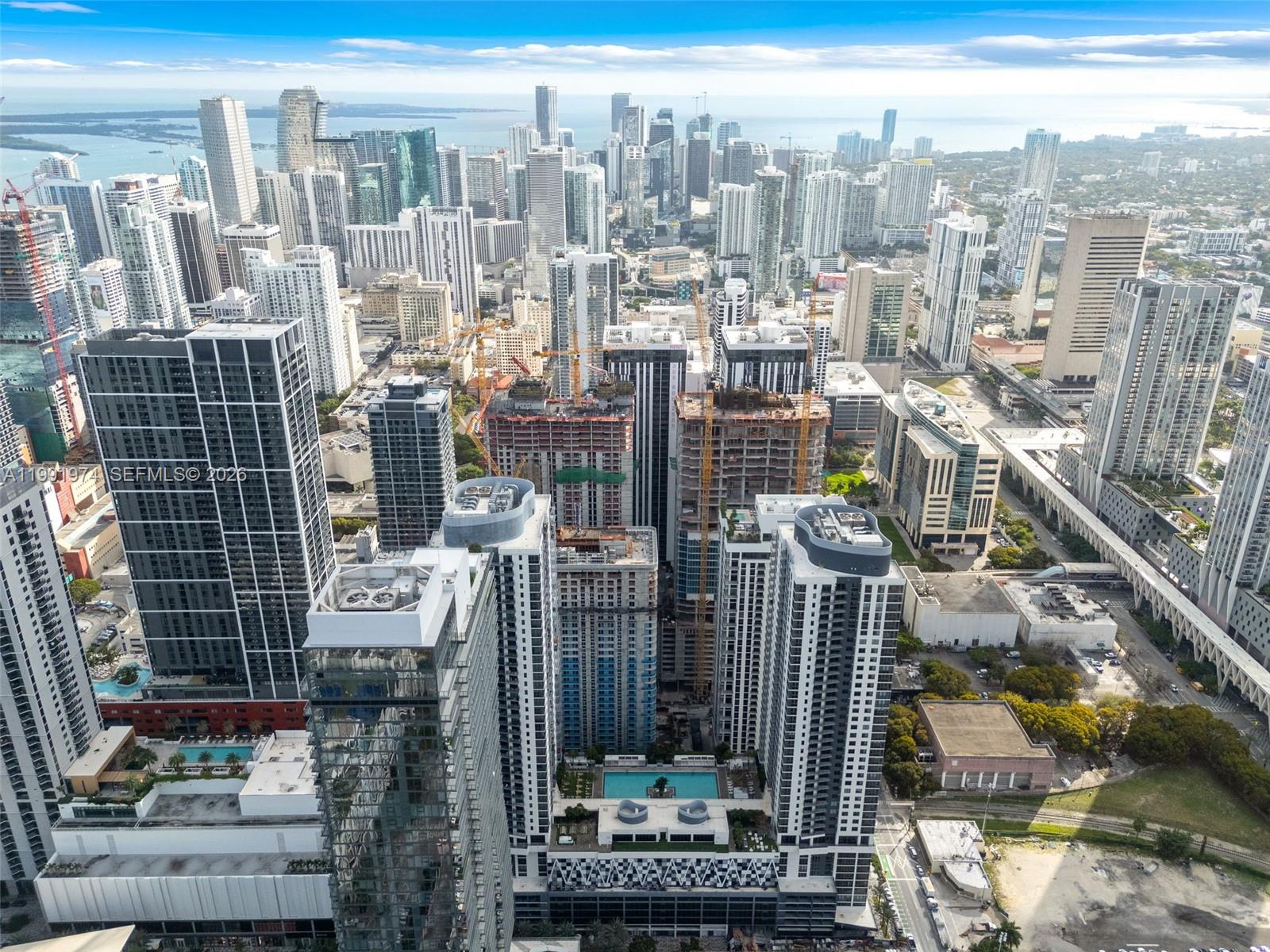 11 Northeast 6th Street, Unit 2808 Miami, FL 33132 - Photo 51 of 57 a city view