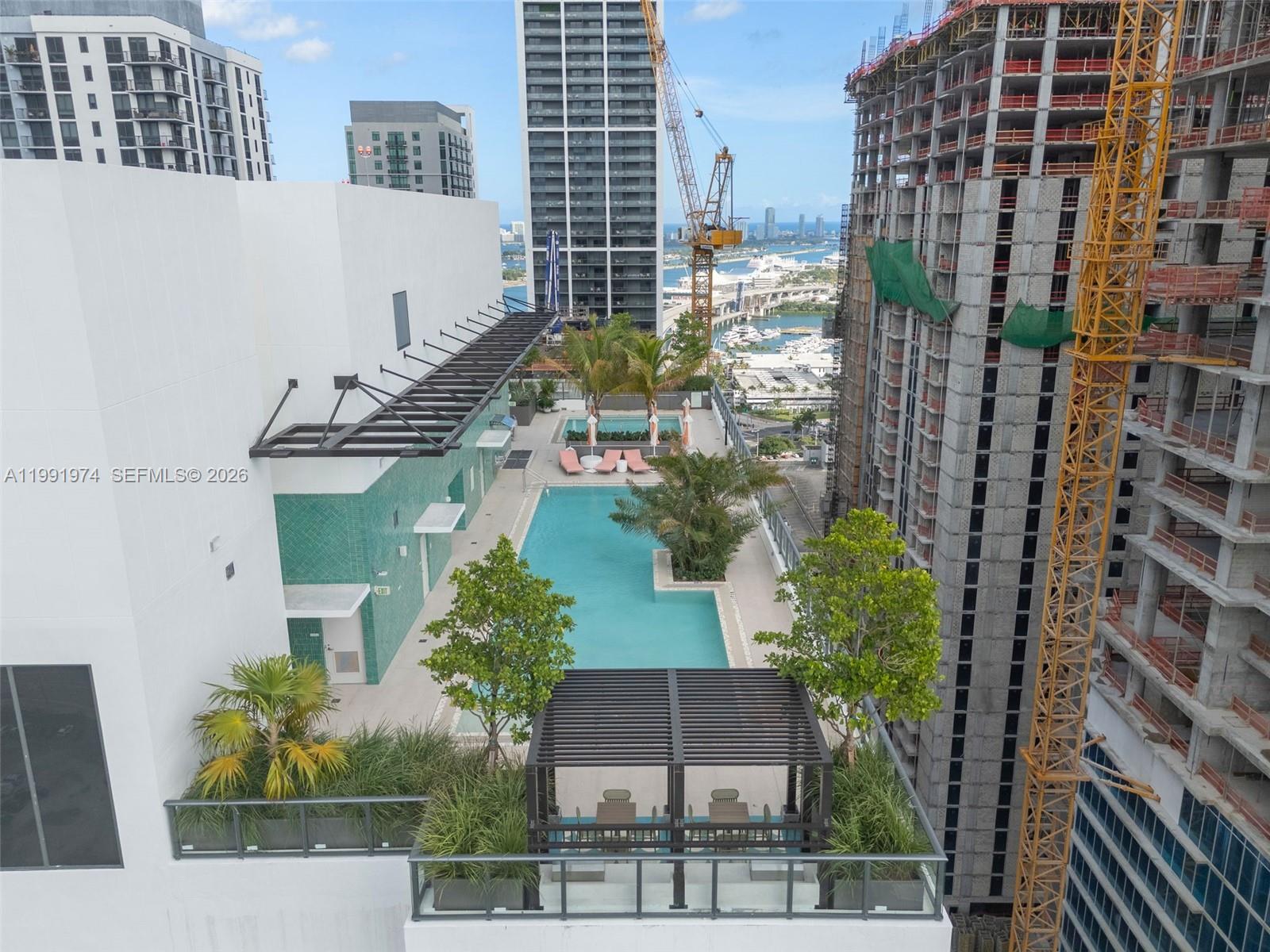 11 Northeast 6th Street, Unit 2808 Miami, FL 33132 - Photo 53 of 57 a view of a city