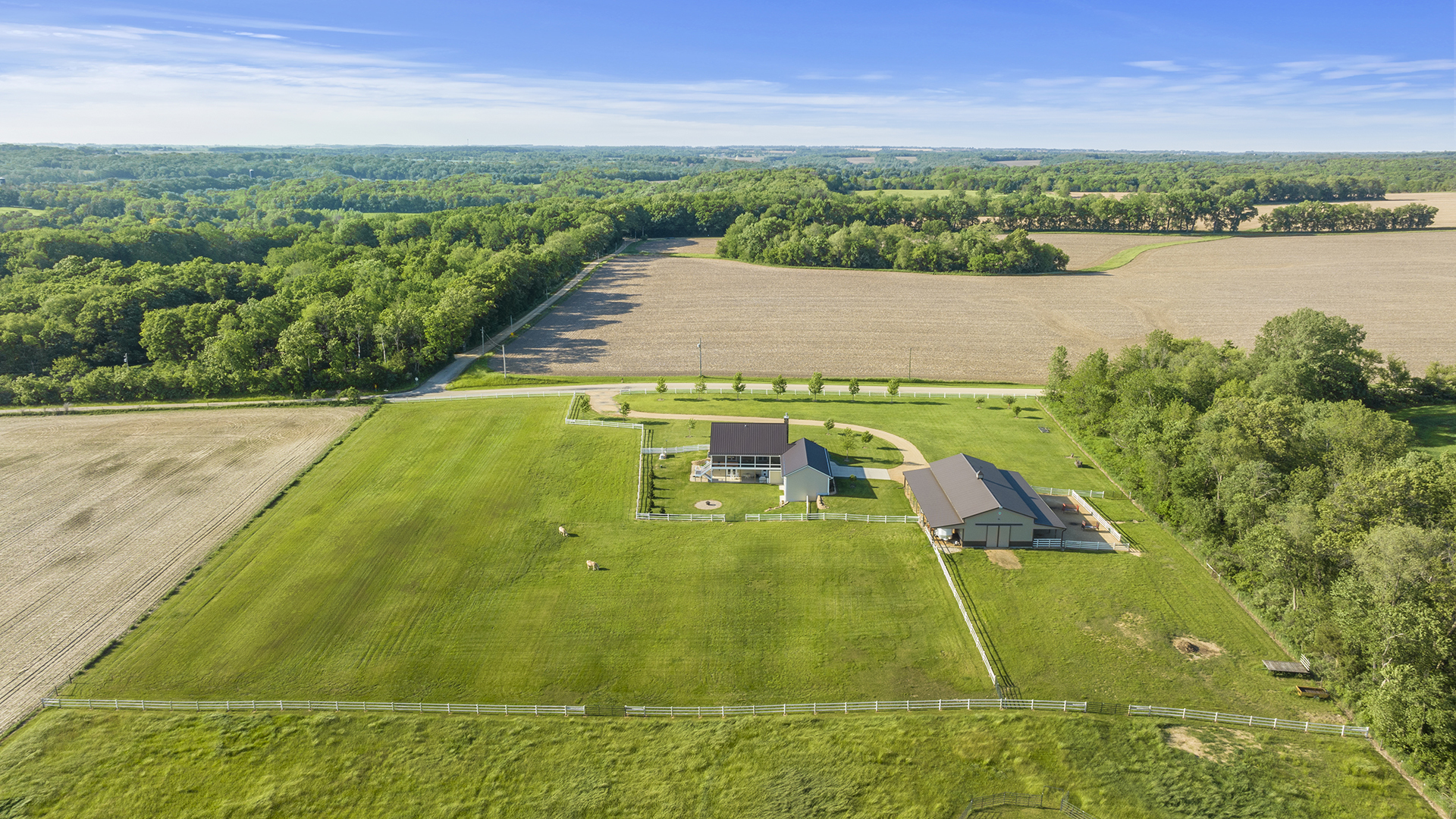 5465 West Penn Corner Road Oregon, IL 61061 - Photo 4 of 56 a view of an outdoor space pool patio and lake view
