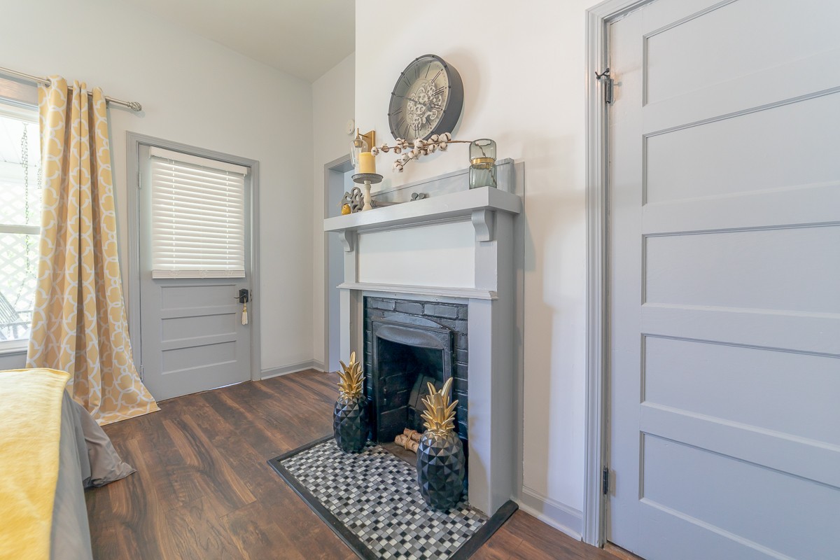 409 South 11th Street Clarksville, TN 37040 - Photo 16 of 29 a view of living room with furniture and a fireplace