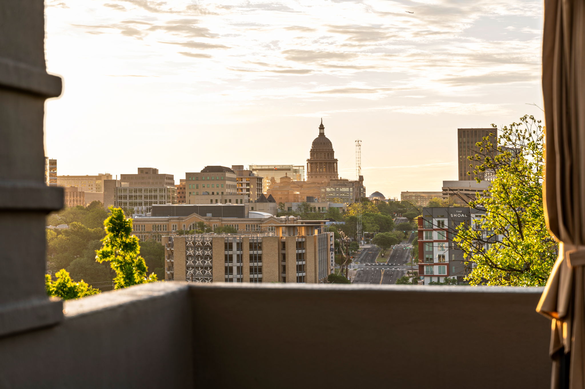 1111 West 12th Street, Unit 107 Austin, TX 78703 - Photo 4 of 38 Expansive cityscape panorama featuring architectural landmarks and urban structures