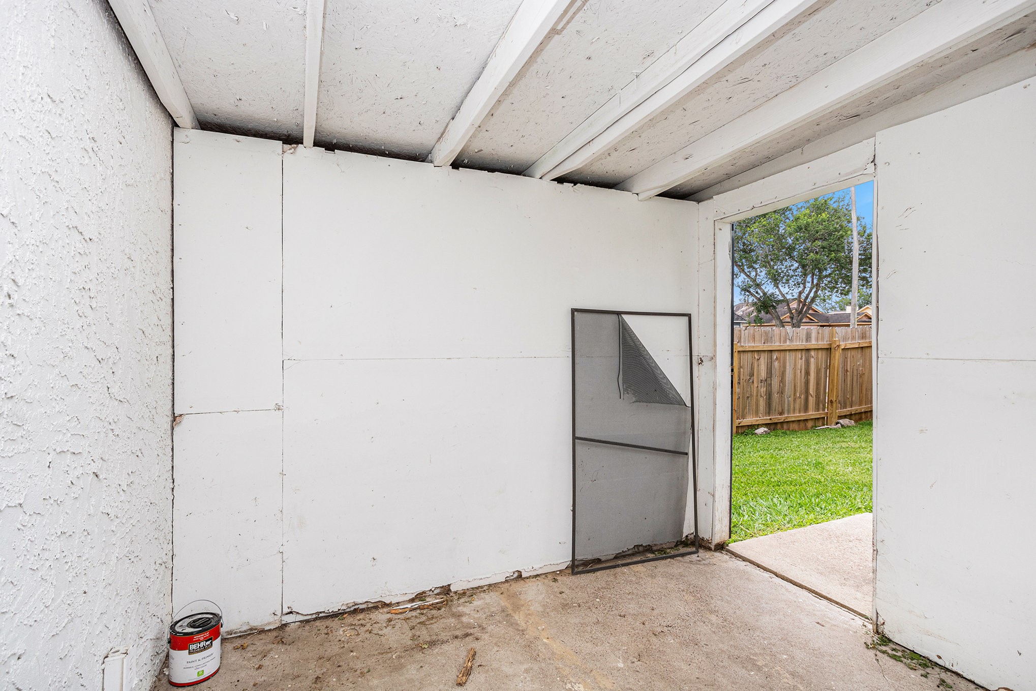 16226 Alden Ridge Drive Houston, TX 77053 - Photo 22 of 22 a view of a back yard from a room