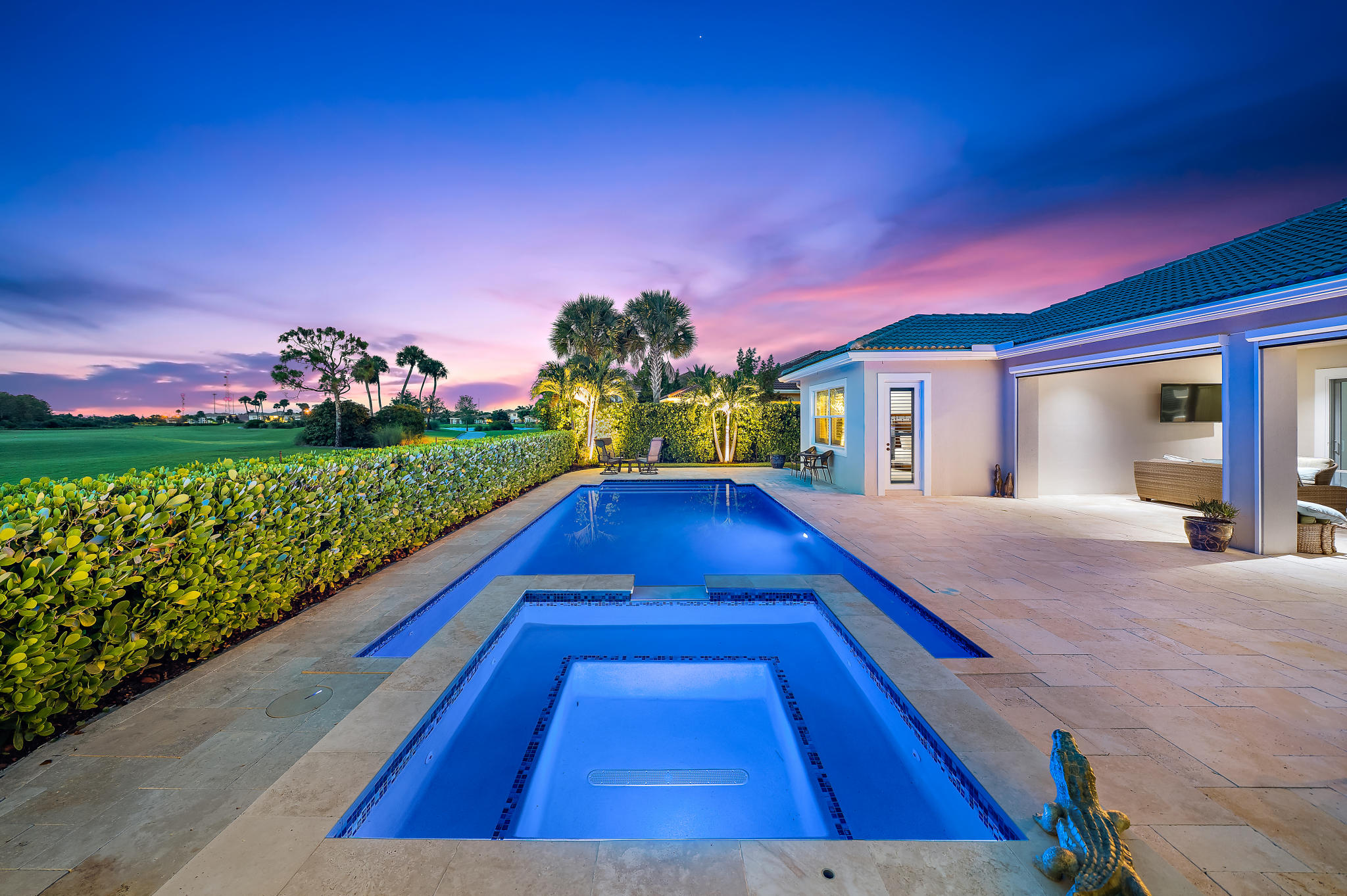 129 Sonata Drive Jupiter, FL 33478 - Photo 45 of 64 pool w/ spa
