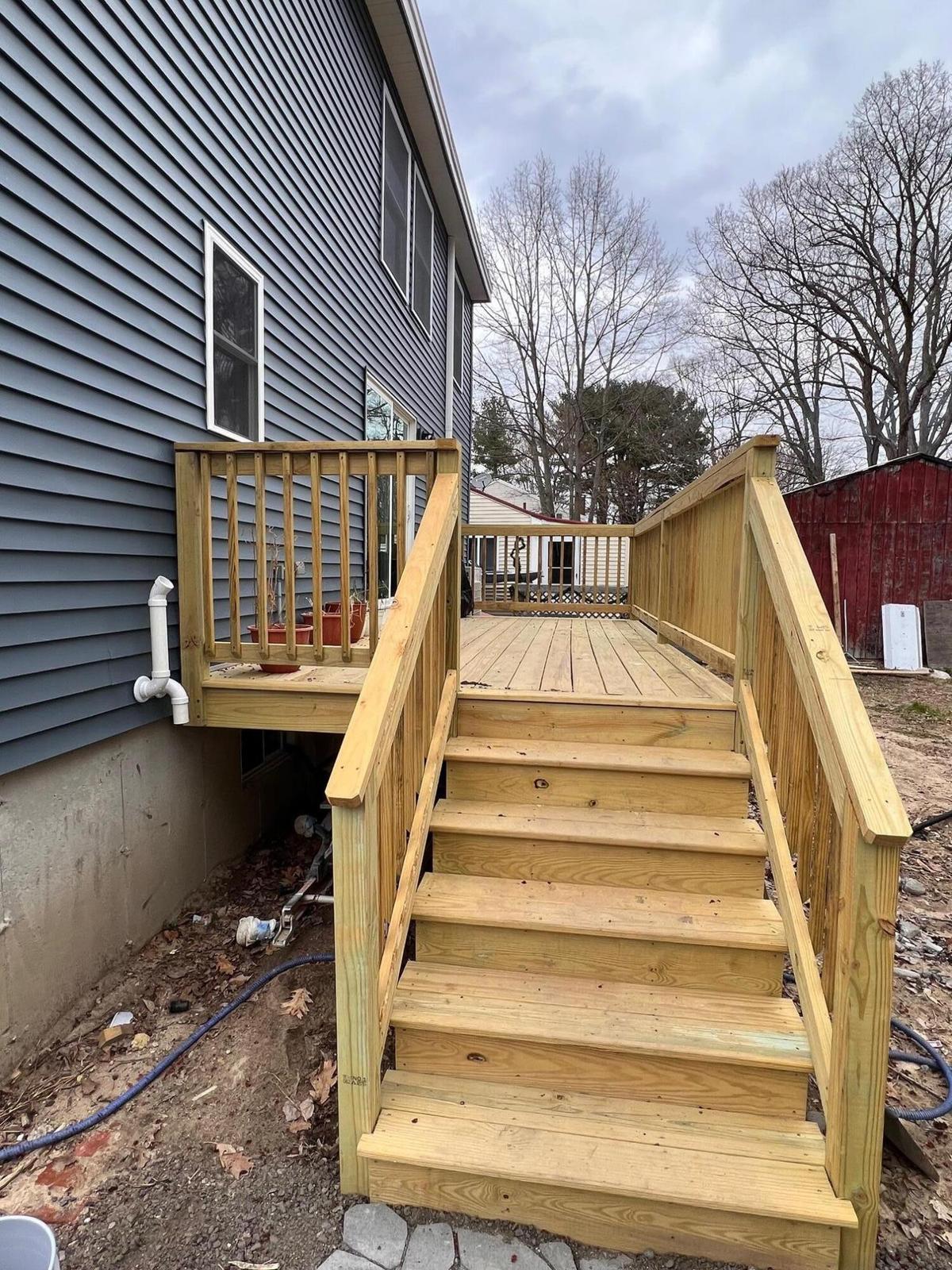 18 Coolidge Avenue Saco, ME 04072 - Photo 3 of 10 18 cool back deck