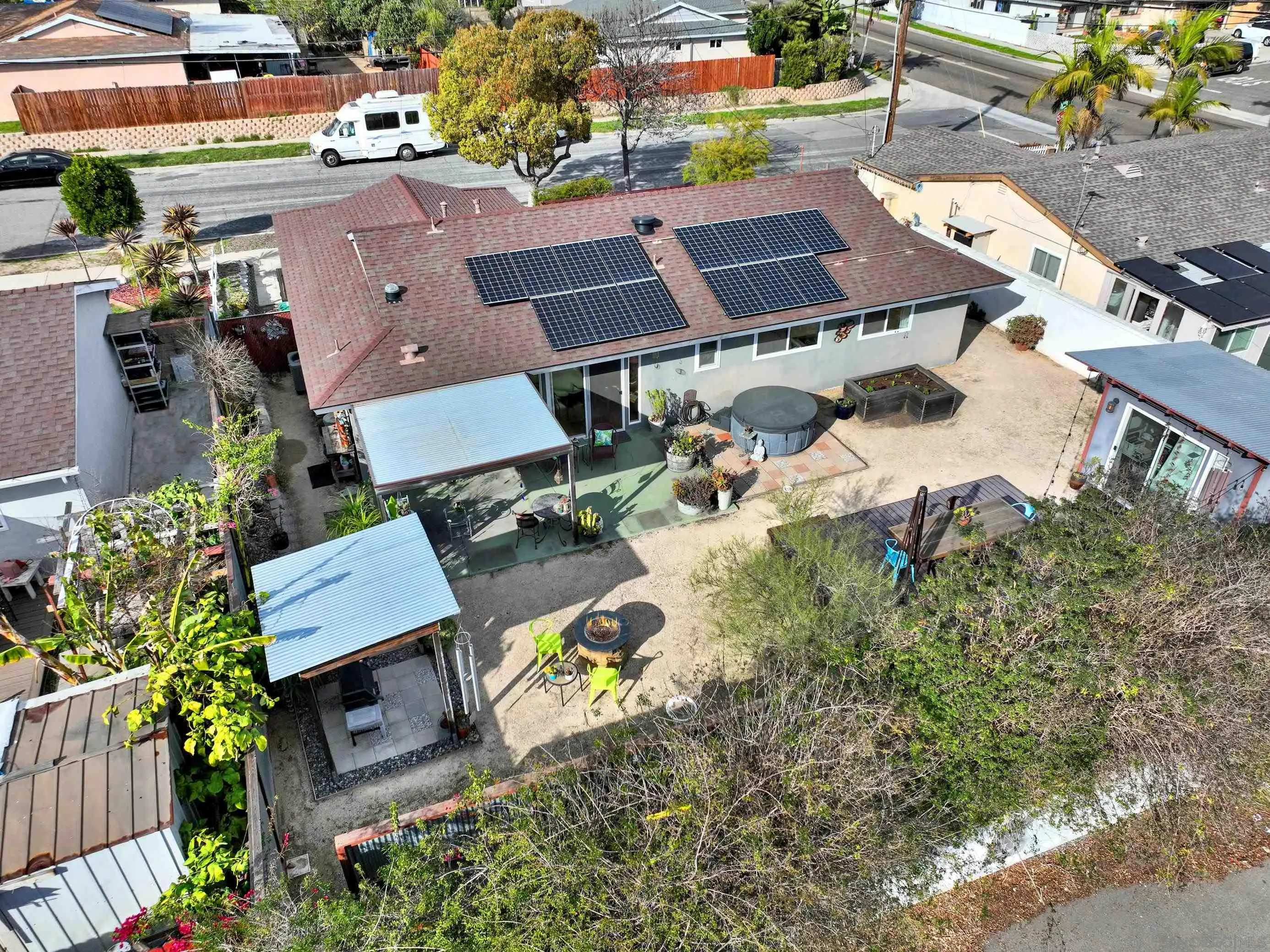 4005 Celeste Drive Oceanside, CA 92056 - Photo 14 of 18 an aerial view of house with yard